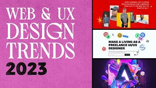 Web Design and UX Design Trends for 2023 [upl. by Mudenihc518]