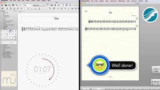 Musescore vs Finale Fingering [upl. by Oralee]