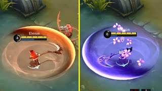 All Ruby New Skill  Display Effect Skins Optimized  Mobile Legends [upl. by Darcee]