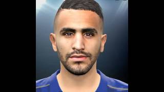 PES 2016 Ryad Mahrez Face Algeria تحميل وجه رياض محرزالجزائر [upl. by Lanie707]