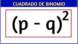 3📚✨ ¡Domina el Cuadrado de Binomio 🧩 Ejercicio Paso a Paso para Triunfar en Matemáticas ✨📚 [upl. by Gwenni]