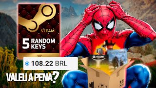 GASTEI R10000 em KEYS aleatórias da STEAM [upl. by Dimo]