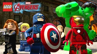 LEGO Marvels Avengers  Full Game Walkthrough [upl. by Shannan]