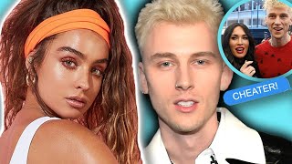 Sommer Ray ACCUSES Machine Gun Kelly Of Cheating W Megan Fox  Hollywire [upl. by Holle]