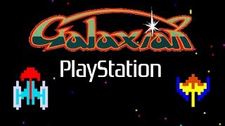 Galaxian Gameplay PS1 [upl. by Melinde]