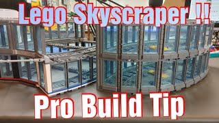 Skyscraper Build Ideas Lego Building Pro Tip [upl. by Miru205]