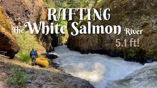 Rafting the White Salmon from BZ Corner  Confluence at 51 ft [upl. by Hsiwhem]