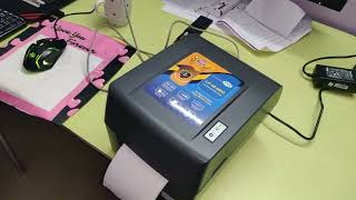 How to setup TVS LP 46 NEO Label Printer  Part 1 in Hindi  2022 [upl. by Anatole948]