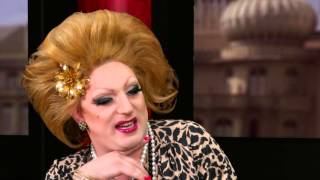 Myra Dubois shows us her shoes and talks comedy [upl. by Josh]