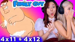 Asian Girls React  Family Guy Season 4  Ep 11 amp 12 Family Guy Reaction [upl. by Anerhs853]