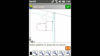 Carlson SurvCE Tutorial Staking Out a Polyline in Define Alignments [upl. by Boy964]