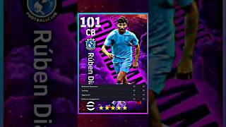 how to train 101 Rated Rúben Dias In Efootball 2025  Ruben Dias Max Level pes 2025 [upl. by Itsyrk]