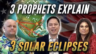 3 PROPHETS Explain 3 American SOLAR ECLIPSES  APRIL8 SIGN  Amanda Grace Brandon Biggs Cioccolanti [upl. by Belford893]