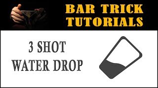 Bartending Tricks  Shot Glass Bar Tricks Tutorial [upl. by Mordecai446]