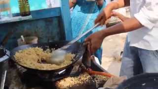 Indian street foodEgg fried rice preparation Egg fried rice stall in Bangalore easy egg rice [upl. by Nosille]