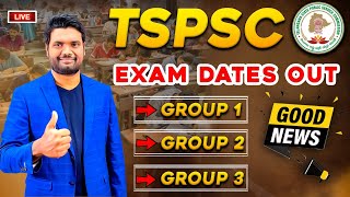 TSPSC 2024 GROUPS EXAM DATES OUT  TSPSC GROUP  1 GROUP  2 GROUP  3  TSPSC LATEST UPDATE [upl. by Smail]