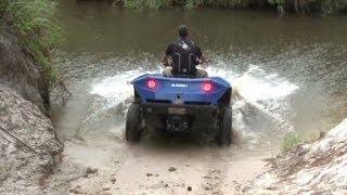 Amphibian Quadski goes on land and water [upl. by Amabel]