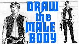 Drawing Male FIgures [upl. by Eirrej]