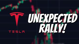 Wow Tesla Stock is RIPPING Im Impressed [upl. by Eidnac770]