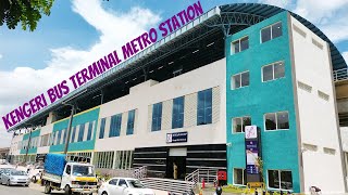 Kengeri Bus Terminal Metro Station  New purple Line extension Namma metro [upl. by Briana583]