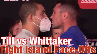 UFC Fight Island 3 FaceOffs Robert Whittaker vs Darren Till  UFC on ESPN 14 [upl. by Rehpotsirhk]