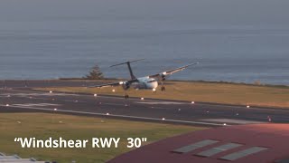 Impressive Crosswind Landings at Ponta Delgada Airport PDLLPPD  Full Video [upl. by Heid]