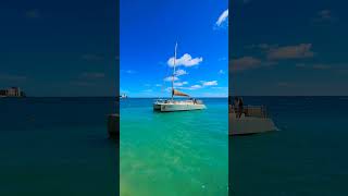 Have enjoyed a Catamaran Sail on Oahu travel beach oahu [upl. by Taddeo]