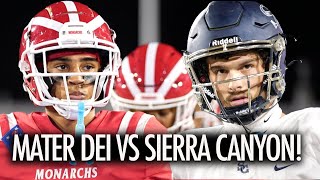 Mater Dei vs Sierra Canyon playoff semifinals 2023 Highlights [upl. by Hashum]