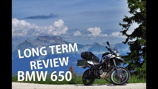 BMW G650GS Sertao Long Term Review [upl. by Hurd]