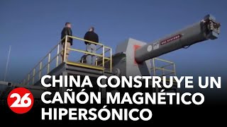 China construye un cañón magnético hipersónico [upl. by Jung]