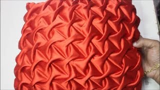 Smocking Pillow Cover Made Really Easy  DIY [upl. by Esenaj]