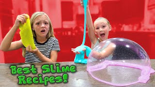 How to Make the Best Slimes Testing Slime Recipes [upl. by Annuahs]