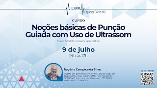 Curso de Noções básicas de Punção Guiada com Uso de Ultrassom [upl. by Yrral]