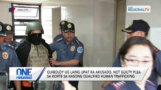 One Mindanao Quiboloy ug upat ka akusado not guilty plea sa korte sa Qualified Human Trafficking [upl. by Gruver777]