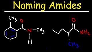 Naming Amides  IUPAC Nomenclature [upl. by Iinde]