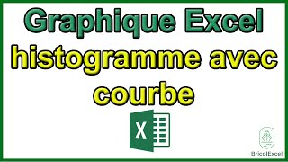 Comment créer un graphique excel avec histogramme et courbe [upl. by Juetta]