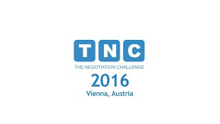 The Negotiation Challenge 2016 Sponsored by The Gap Partnership [upl. by Helge]