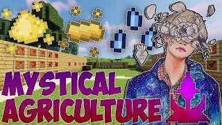 ОбзорГайд по моду Mystical Agriculture на Майнкрафт версии 1122 [upl. by Ahseki128]