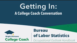 GettingInPodcast 122222 Segment 2 Bureau of Labor Statistics Occupational Outlook Handbook [upl. by Folly]