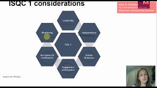 CGA  Accepting audit clients  Lesson 1 ISQC 1 [upl. by Dyan]