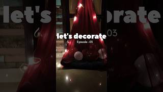 lets decorate with me 03canopybirthdaydecorationanniversarydecordecorationteluguvlogsviral [upl. by Natlus392]