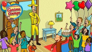 ♡ Curious George Birthday Surprise Educational Game For Toddlers amp Kids [upl. by Nojad254]