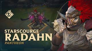 Starscourge Radahn Pantheon ​​​ Elden Ring ⚔️  RuneForge—LoL Custom Skins [upl. by Kitty]