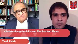 Tarek Fatah Live on the Pashtun Times [upl. by Agee]