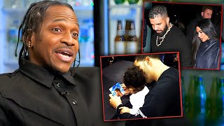 Pusha T Backs Kanye West Exposes Drake Affair With Kim amp Secret Daughter [upl. by Gerstein]