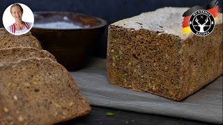 The Perfect German Bread Recipe Easy and Delicious With Seeds Rye Spelt and Wheat Flour ✪ MGR [upl. by Cartwright]