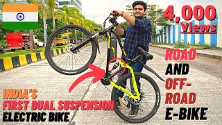 Dual ShockUps EBike of India  EMotorad EMX  Detailed Specifications [upl. by Ominoreg]