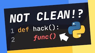 Use THIS Technique For CLEANER Python Code Ft Pylint [upl. by Sivatco]