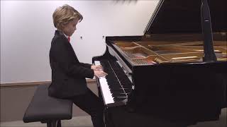 Platon Yakoniuk 9 Years plays Paganini Variations by Isaak Berkovich [upl. by Dnomsed164]