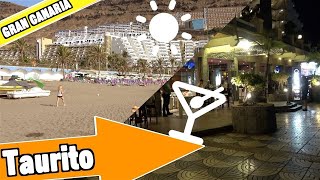 Taurito Gran Canaria Spain Beach resort and nightlife [upl. by Kenn]